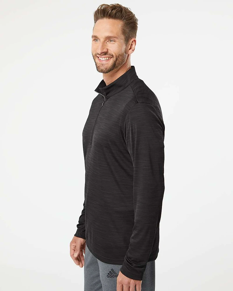 Men's Lightweight Mélange Quarter-Zip Pullover | T-Shirt Time