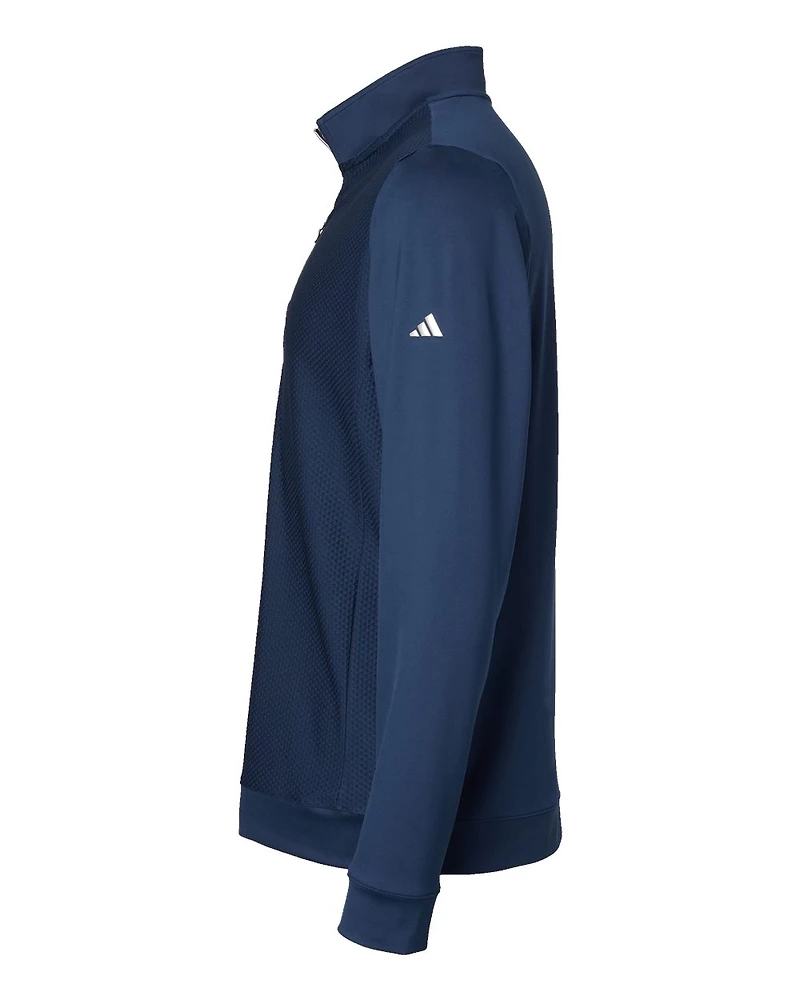 Men’s Textured Quarter-Zip Pullover