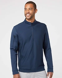Men’s Textured Quarter-Zip Pullover