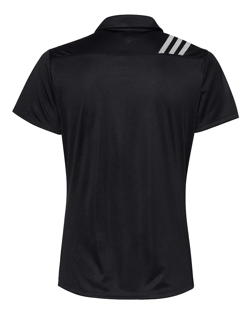 Women's 3-Stripes Shoulder Polo | T-Shirt Time