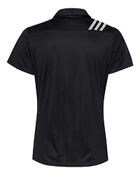 Women's 3-Stripes Shoulder Polo | T-Shirt Time