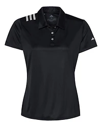 Women's 3-Stripes Shoulder Polo | T-Shirt Time