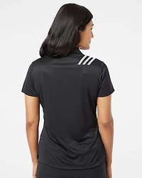 Women's 3-Stripes Shoulder Polo | T-Shirt Time