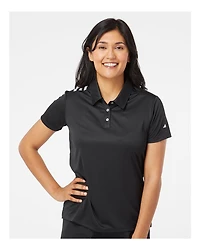 Women's 3-Stripes Shoulder Polo | T-Shirt Time