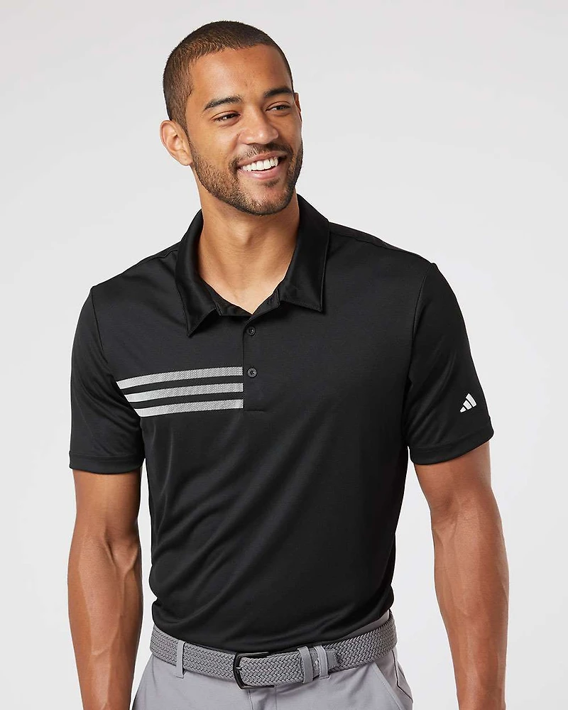 Men's 3-Stripes Chest Polo | T-Shirt Time