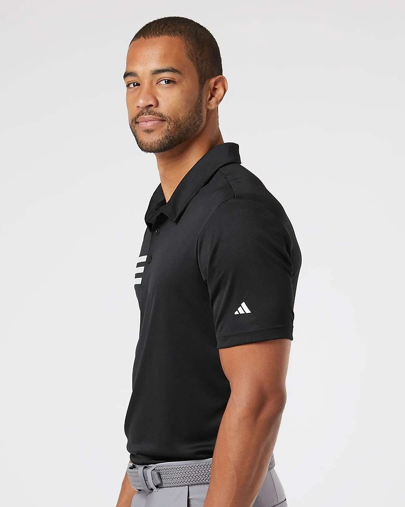 Men's 3-Stripes Chest Polo | T-Shirt Time