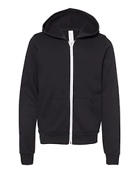 Youth Sponge Fleece Full-Zip Hoodie Sweatshirt | T-Shirt Time