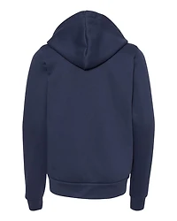 Sweat-shirt à capuche zippé intégral en molleton éponge pour jeunes