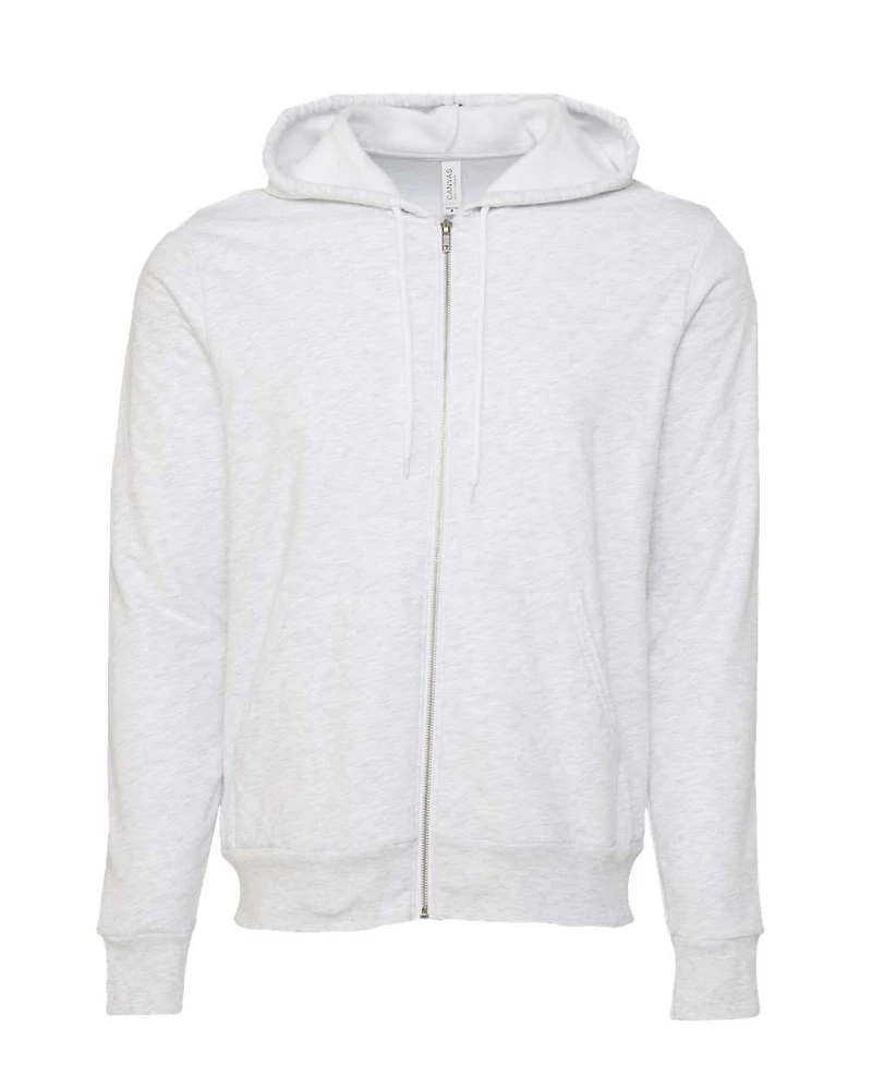 Unisex Sponge Fleece Full-Zip Hoodie Sweatshirt | T-Shirt Time