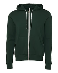 Unisex Sponge Fleece Full-Zip Hoodie Sweatshirt | T-Shirt Time