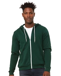 Unisex Sponge Fleece Full-Zip Hoodie Sweatshirt | T-Shirt Time