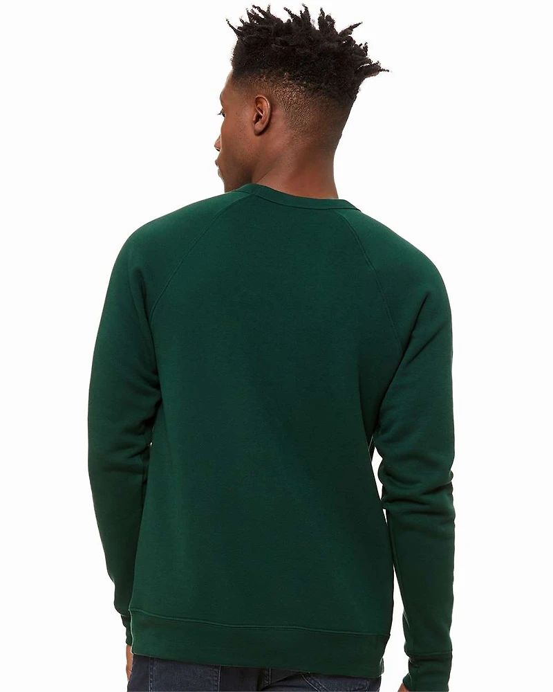 Unisex Sponge Fleece Raglan Crewneck Sweatshirt | T-Shirt Time