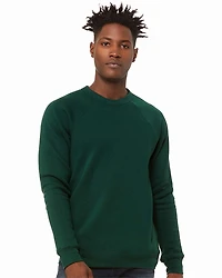 Unisex Sponge Fleece Raglan Crewneck Sweatshirt | T-Shirt Time