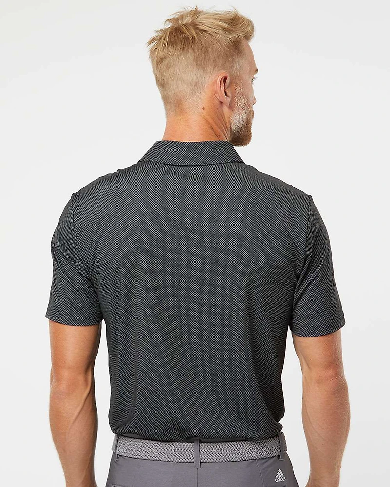 Men's Ultimate365 Diamond Dot Print Polo | T-Shirt Time