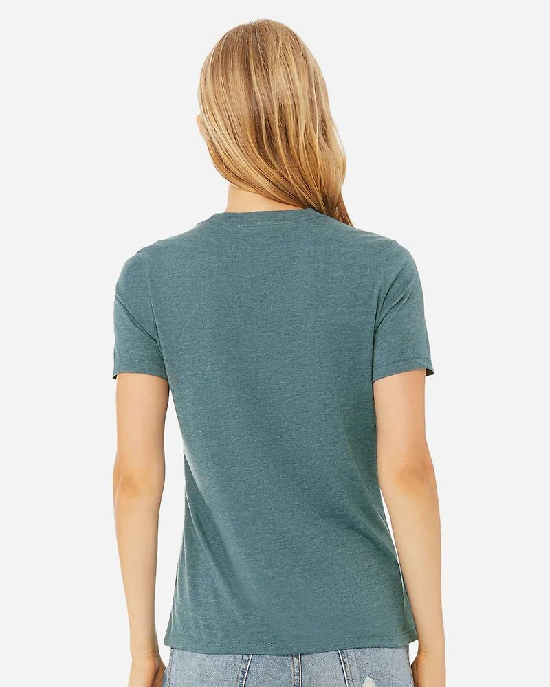 T-shirt CVC Heather à Coupe Décontractée pour Femmes