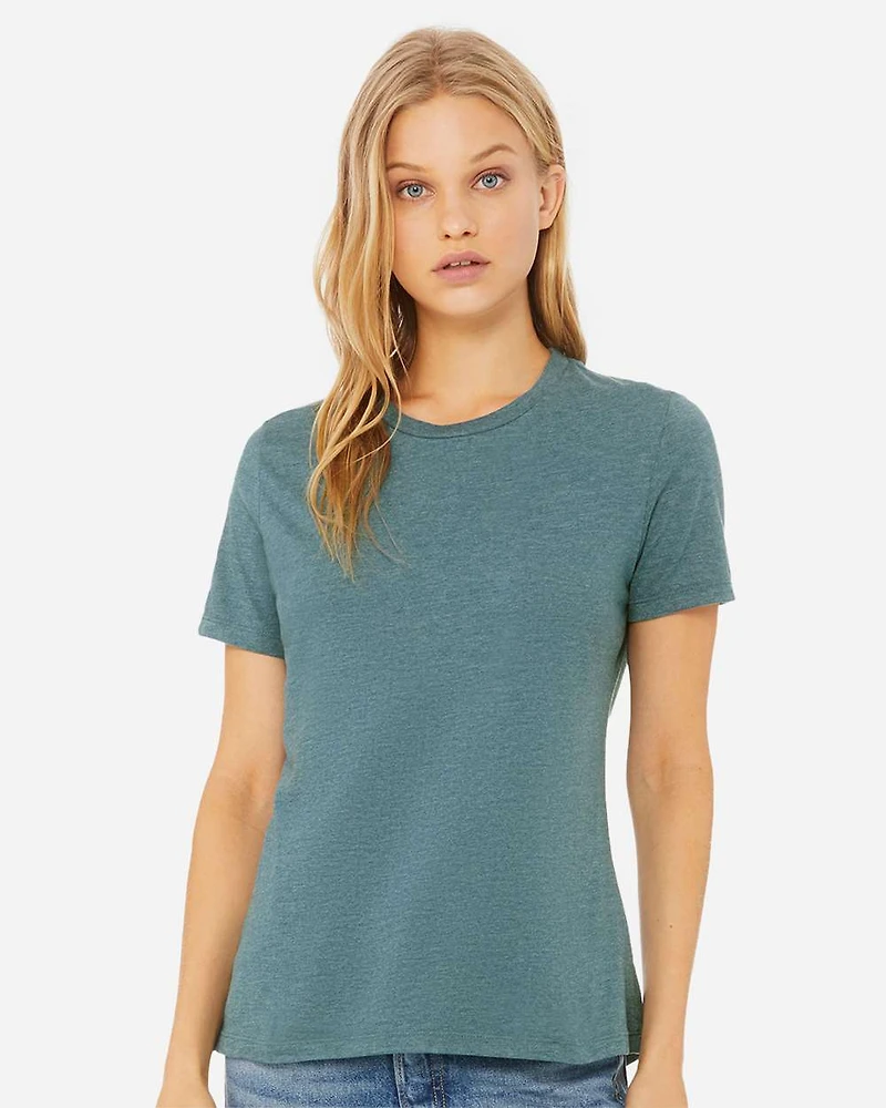 T-shirt CVC Heather à Coupe Décontractée pour Femmes