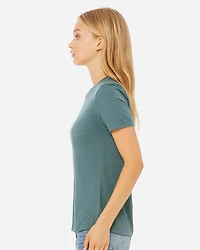 T-shirt CVC Heather à Coupe Décontractée pour Femmes