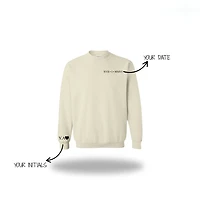 Couples Embroidery Hoodie – Customizable