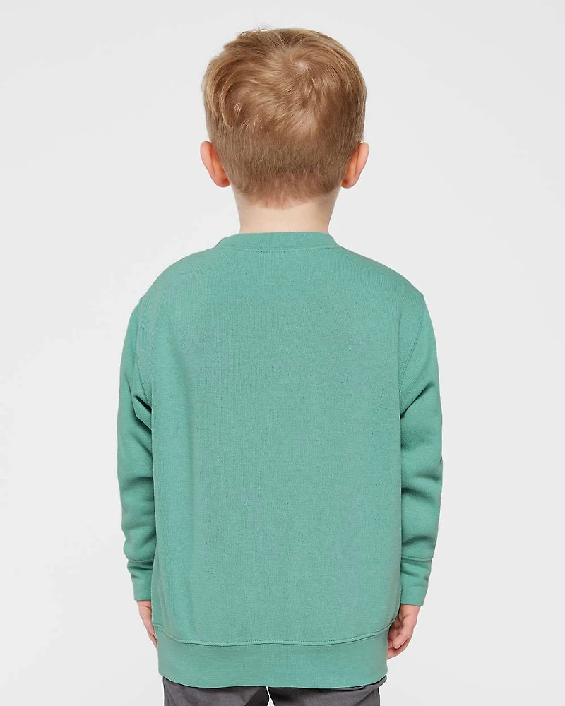 Sweat-shirt à Col Rond en Molleton pour Tout-petit