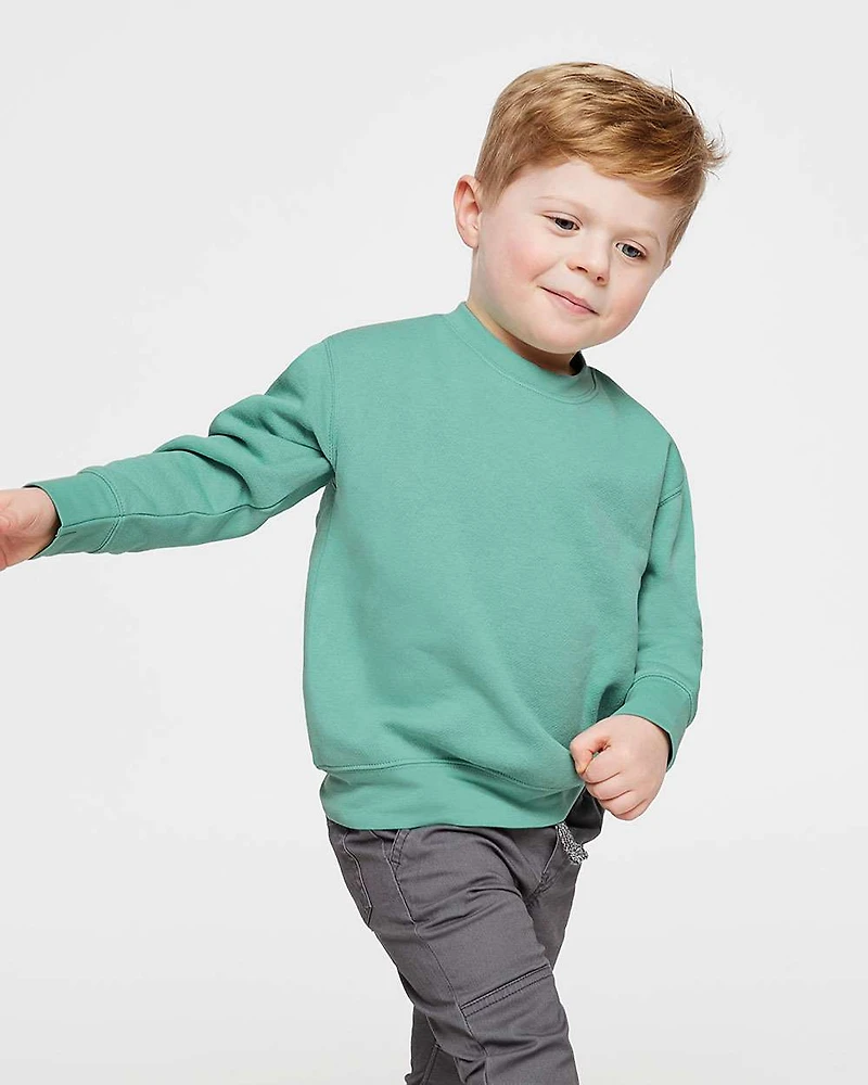Sweat-shirt à Col Rond en Molleton pour Tout-petit