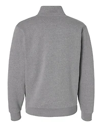 Pull polaire unisexe à fermeture éclair quart de tour
