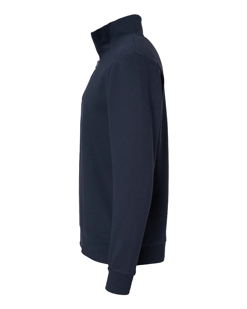 Unisex Fleece Quarter-Zip Pullover