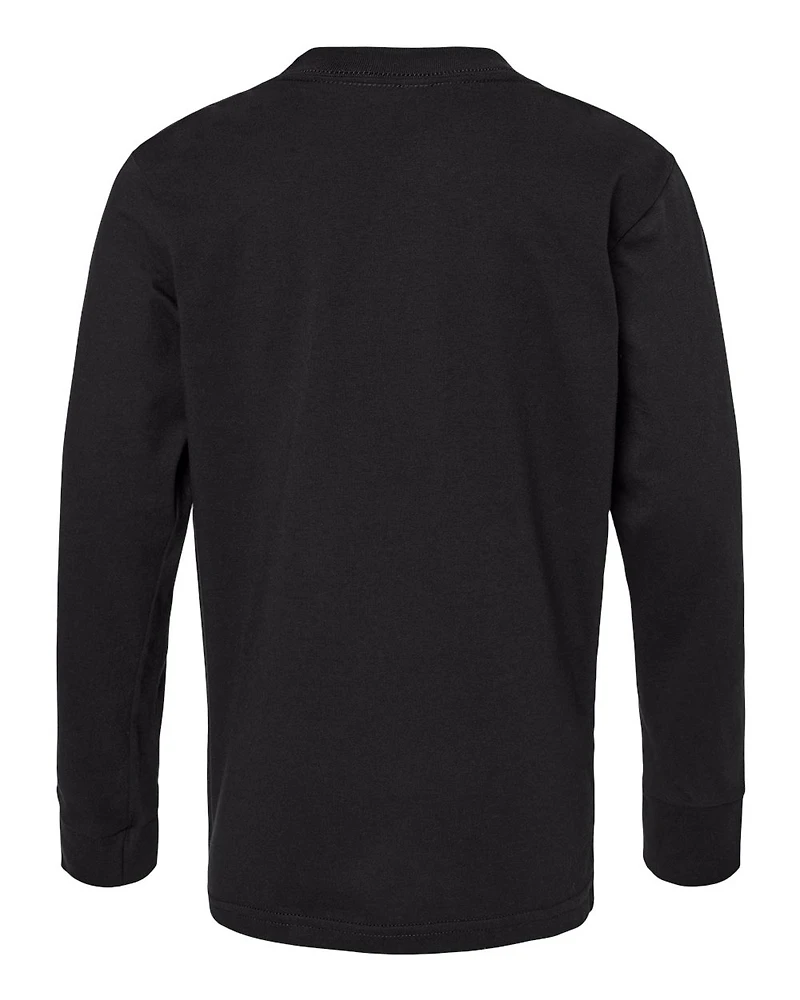 Youth Cotton Long Sleeve T-Shirt | Time