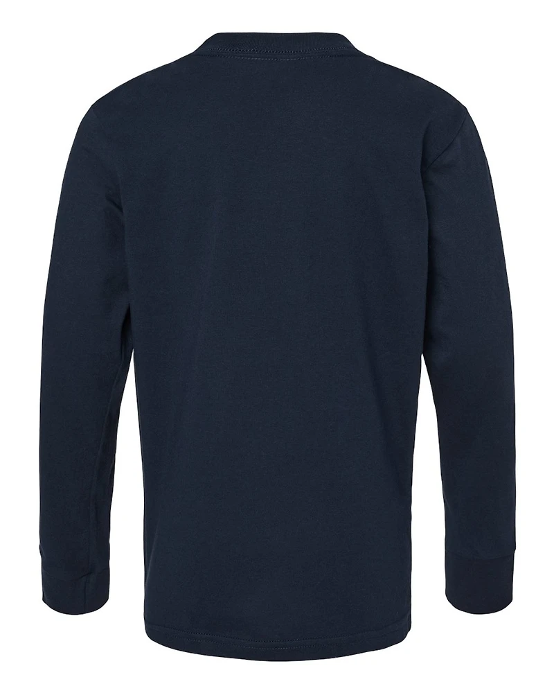 Youth Cotton Long Sleeve T-Shirt