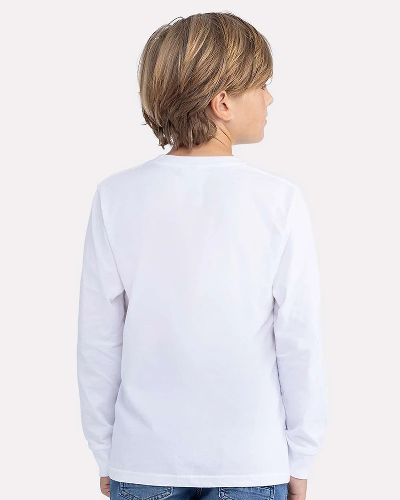 T-shirt à Manches Longues en Coton pour Jeunes