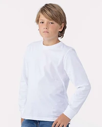T-shirt à Manches Longues en Coton pour Jeunes