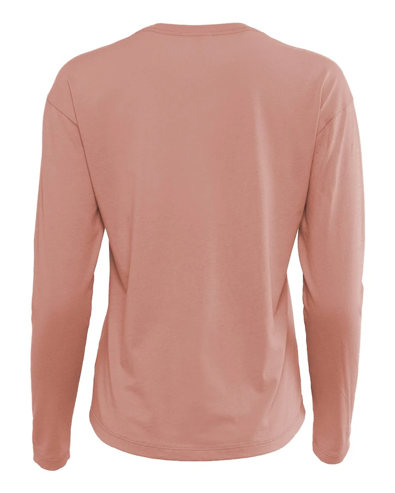 Women’s Cotton Relaxed Long Sleeve T-Shirt
