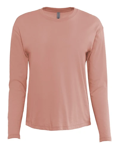 Women’s Cotton Relaxed Long Sleeve T-Shirt