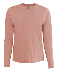 Women’s Cotton Relaxed Long Sleeve T-Shirt