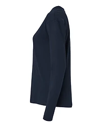 Women’s Cotton Relaxed Long Sleeve T-Shirt