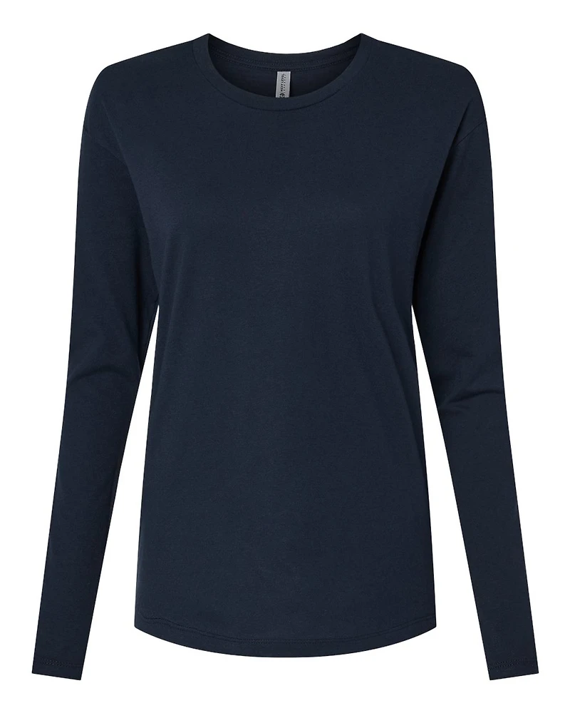 Women’s Cotton Relaxed Long Sleeve T-Shirt