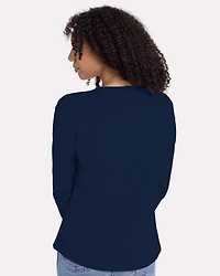 Women’s Cotton Relaxed Long Sleeve T-Shirt