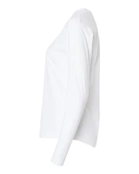 T-shirt Long à Manches Longues Coupe Relax pour Femme