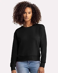 Women's Laguna Sueded Crewneck Sweatshirt | T-Shirt Time