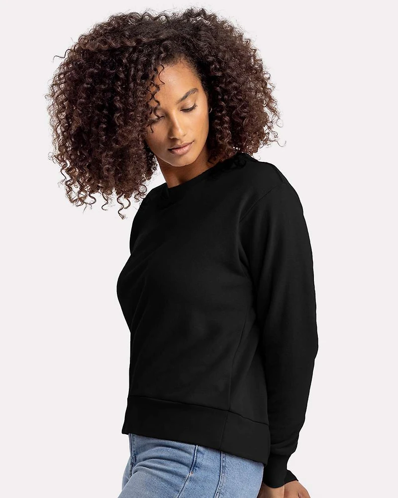Women's Laguna Sueded Crewneck Sweatshirt | T-Shirt Time