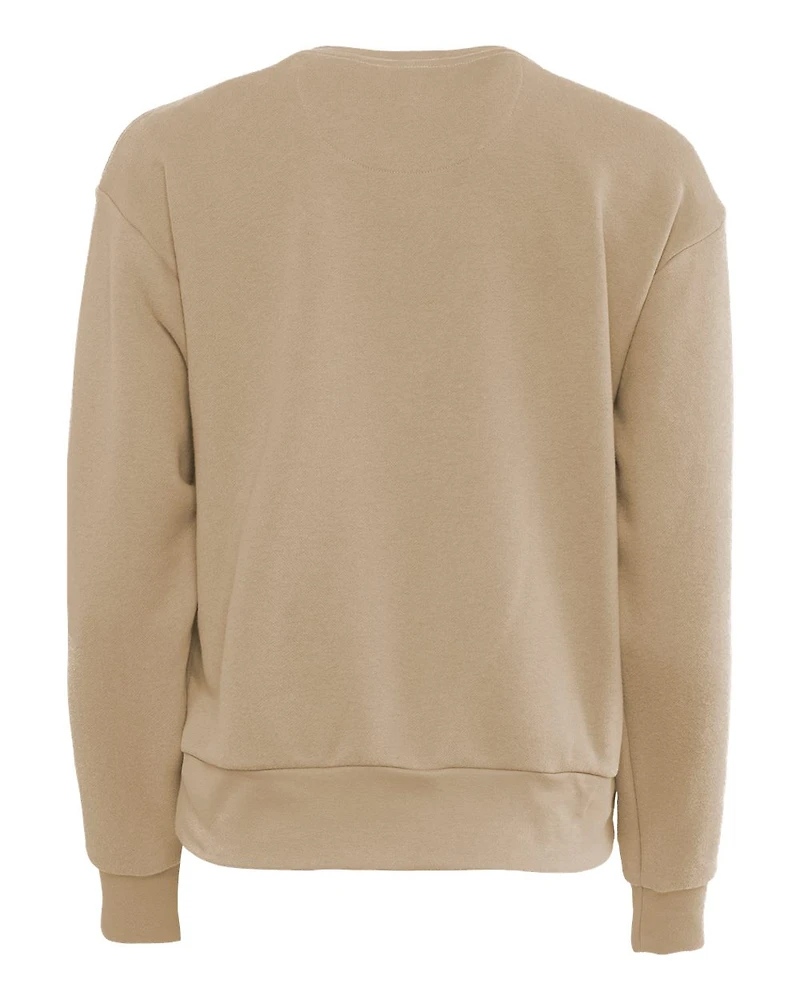 Sweat-shirt col rond suédé pour femmes Laguna