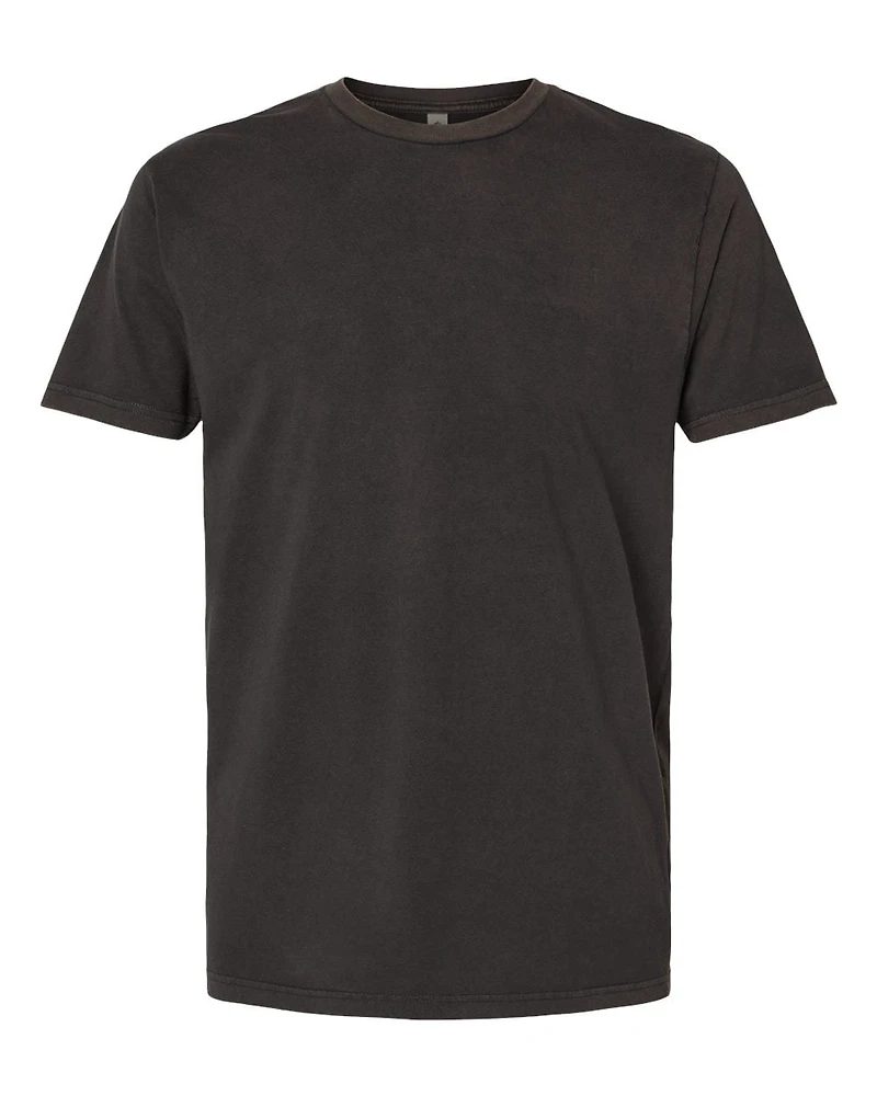 T-shirt lavage doux unisexe