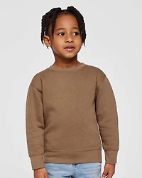 Sweat-shirt à Col Rond en Molleton pour Tout-petit