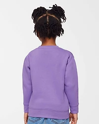 Sweat-shirt à Col Rond en Molleton pour Tout-petit