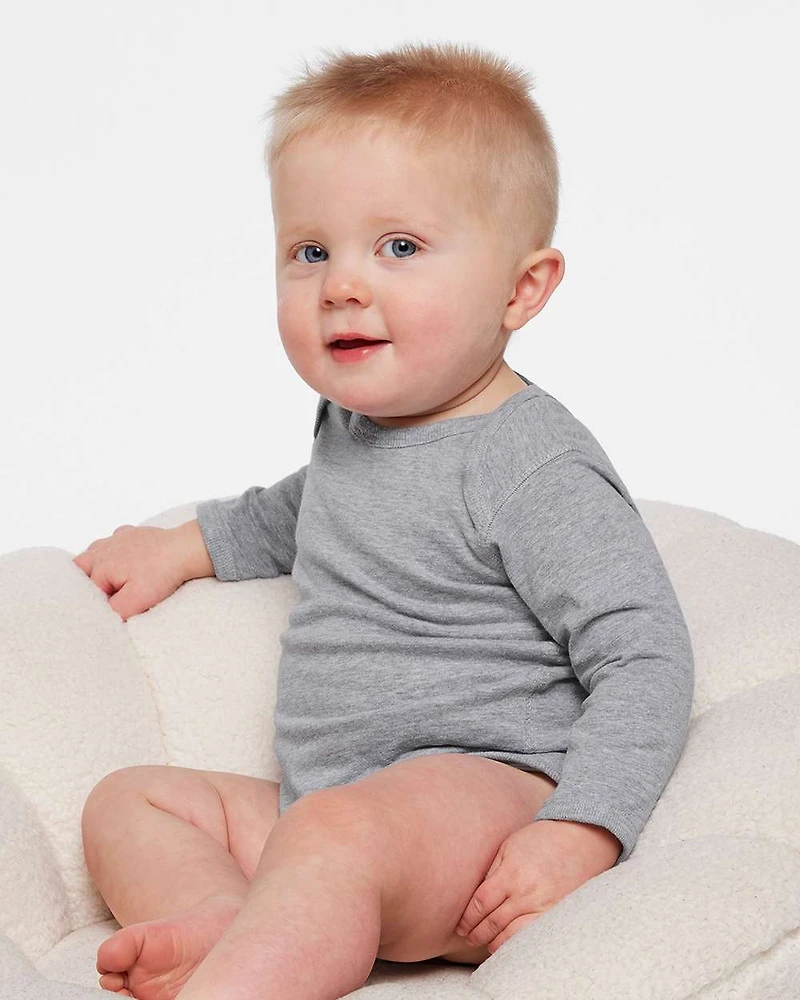 Body à Manches Longues en Jersey Fin pour Bébé | T-Shirt Time