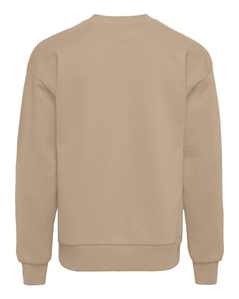 Sweat-shirt à col rond unisexe lourd | T-Shirt Time