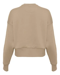 Sweat-shirt Lourd à Col Rond pour Femmes