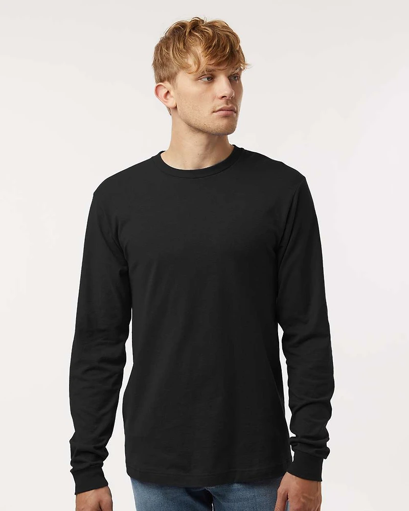 Fine Jersey Long Sleeve T-Shirt | Time