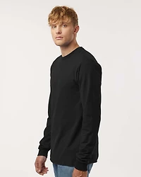 Fine Jersey Long Sleeve T-Shirt | Time