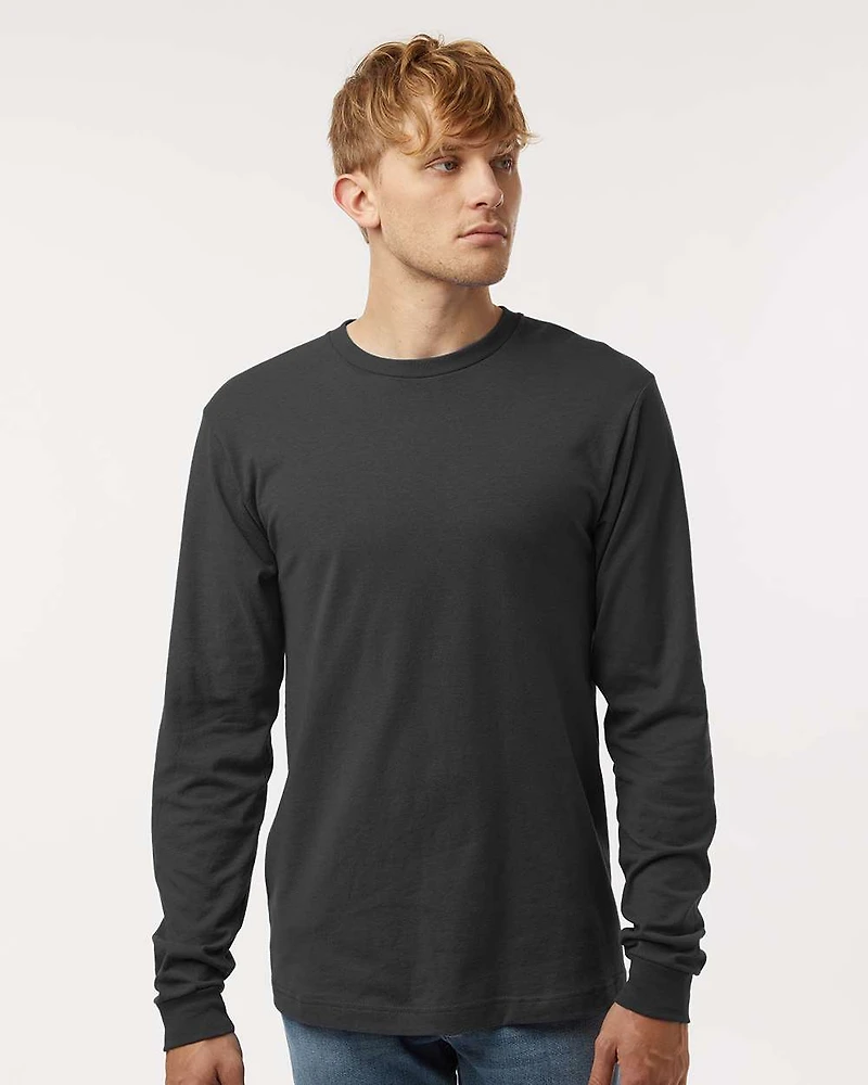 T-shirt à Manches Longues en Jersey Fin