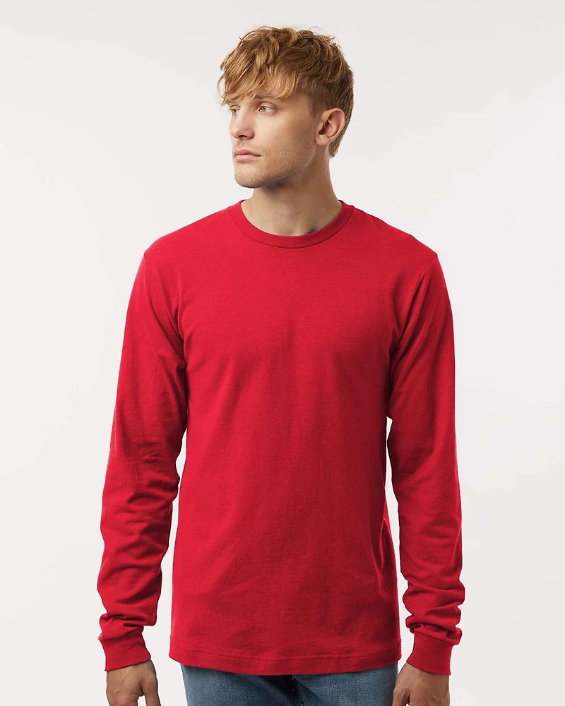 T-shirt à Manches Longues en Jersey Fin